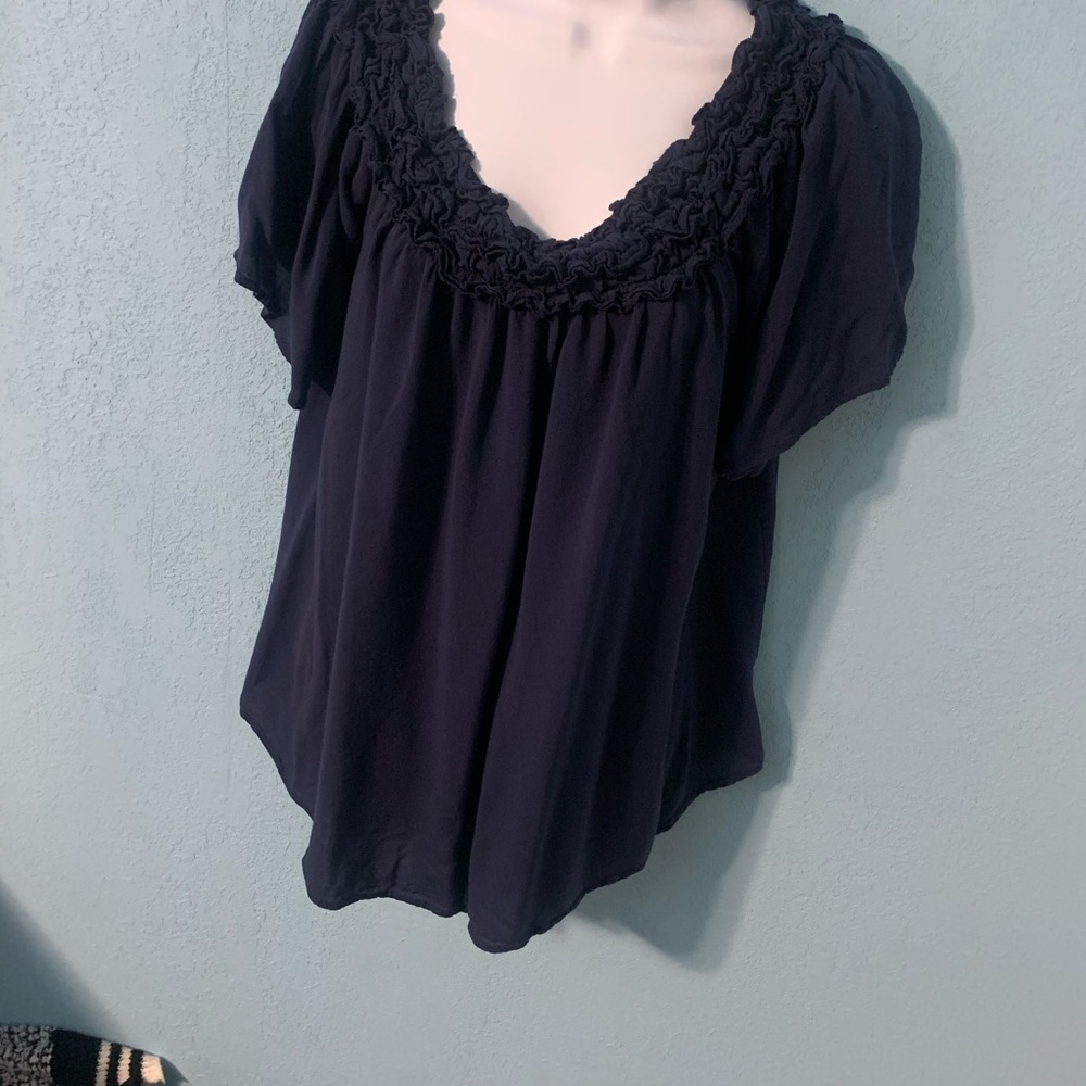 She & Sky Blue Blouse - Picture 9 of 9